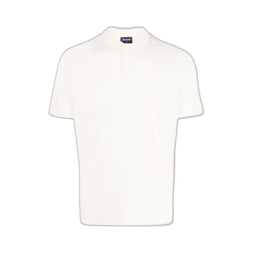 Short-Sleeved Cotton Polo Shirt
