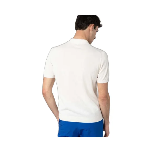 Short-Sleeved Cotton Polo Shirt