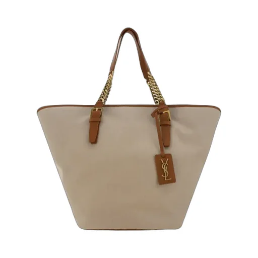 Saint Laurent Logo Patch Top Handle Bag