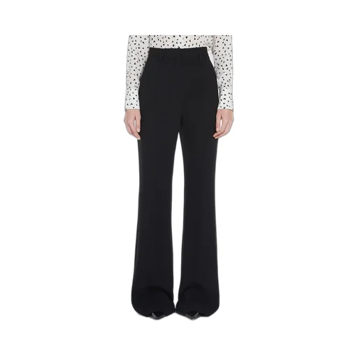 Max Mara Studio Pleat Detailed Straight Leg Trousers