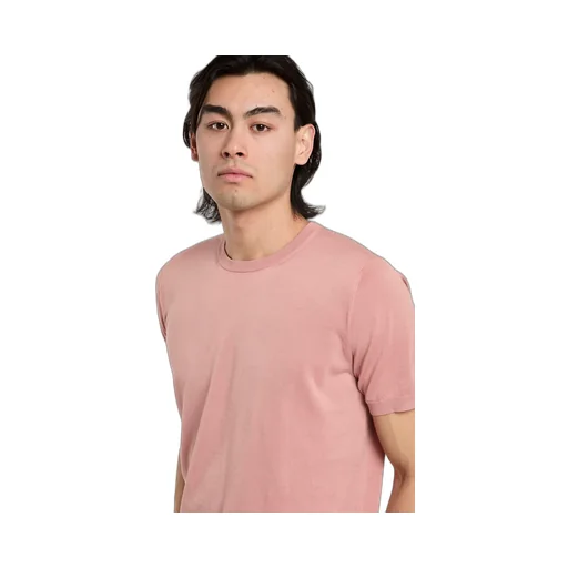 Short-Sleeves Fine-Knit Jumper
