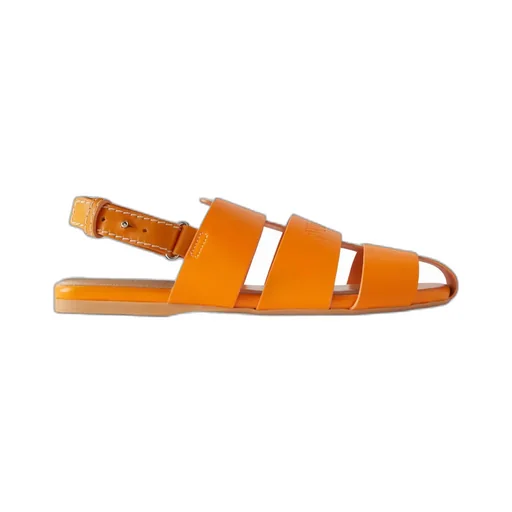 Logo Flat Sandals