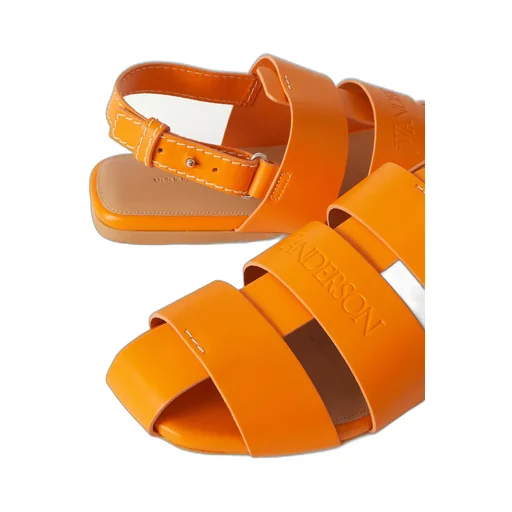 Logo Flat Sandals