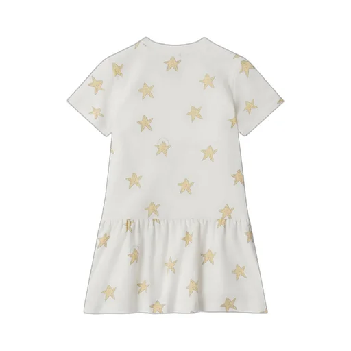 Stella Mccartney Kids Star-Printed Crewneck Dress