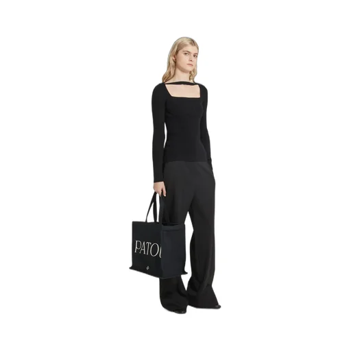 Patou Large Patou Top Handle Bag