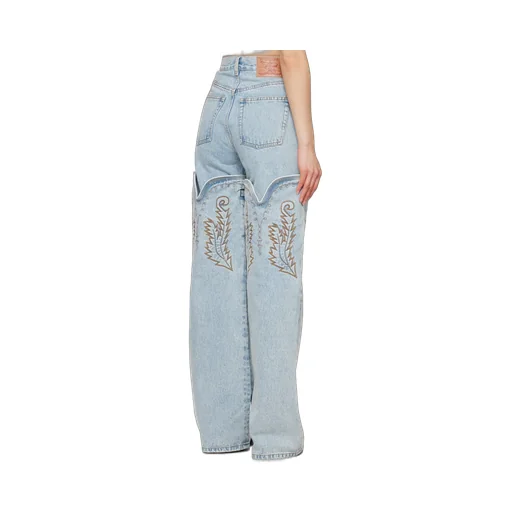 Evergreen Maxi Cowboy Cuff Jeans