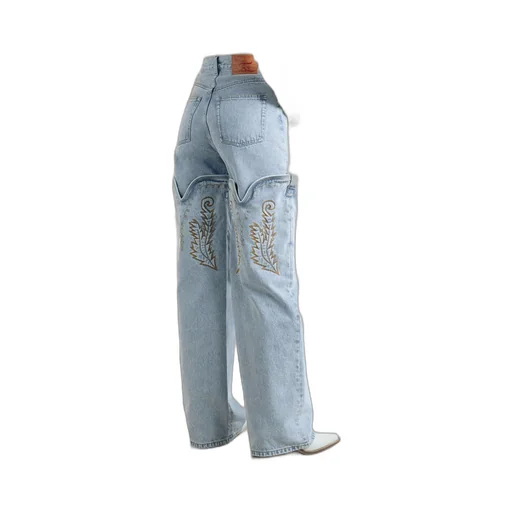 Evergreen Maxi Cowboy Cuff Jeans