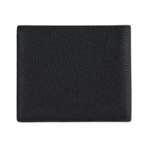 Grained-Textured Leather Wallet