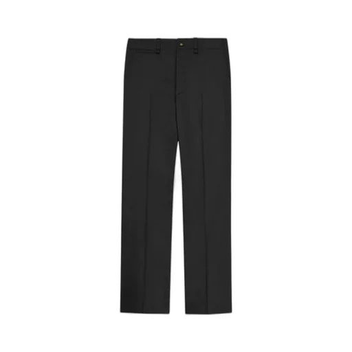 Saint Laurent Mid-Rise Tailored Pants