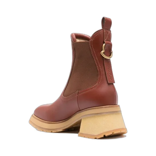 Gigi 70Mm Leather Chelsea Boots