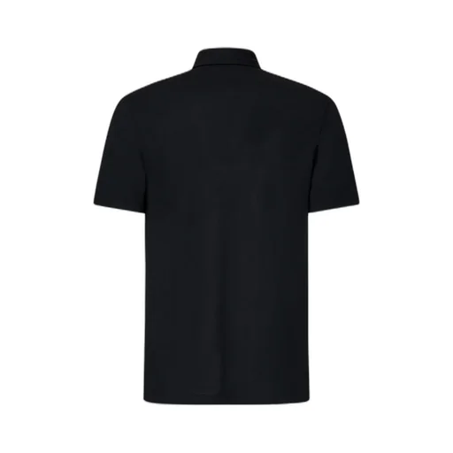 Spread-Collar Cotton Polo Shirt