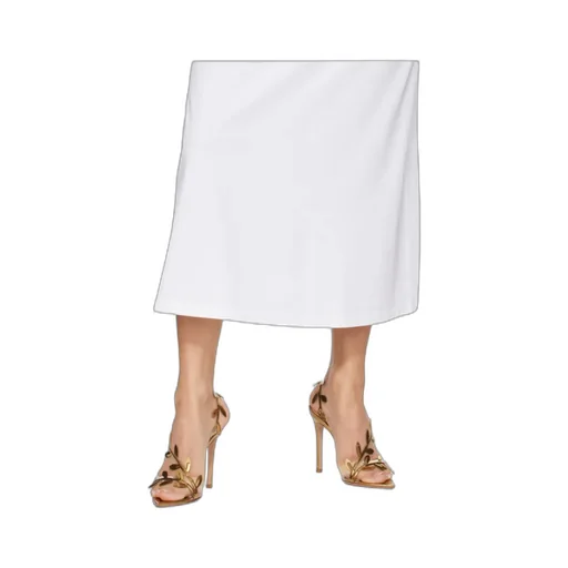 Flavia Logo High-Heeled Sandals