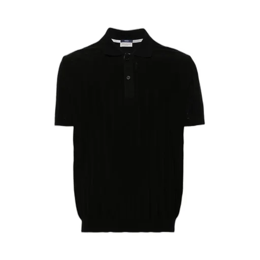 Striped Cotton Polo Shirt