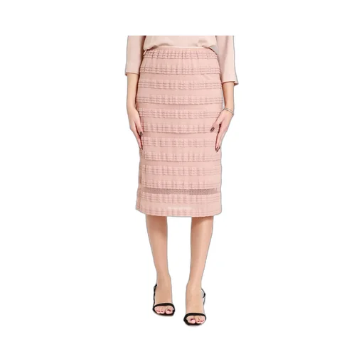 Lotus Leaf Trimmed Skirt