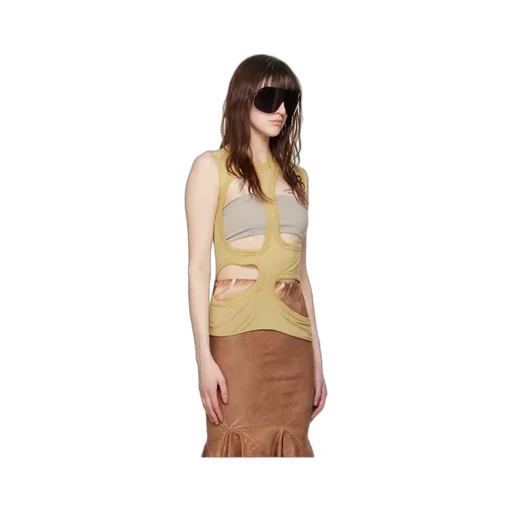 Hollow-Out Design Vest