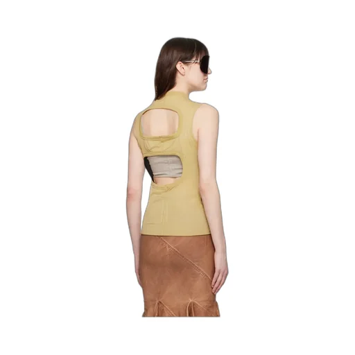 Hollow-Out Design Vest