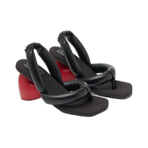 Square Toe High Heels