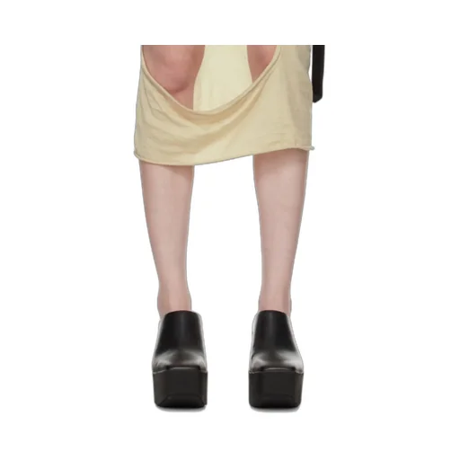 Hollowed-Out Plain Knitted Dress