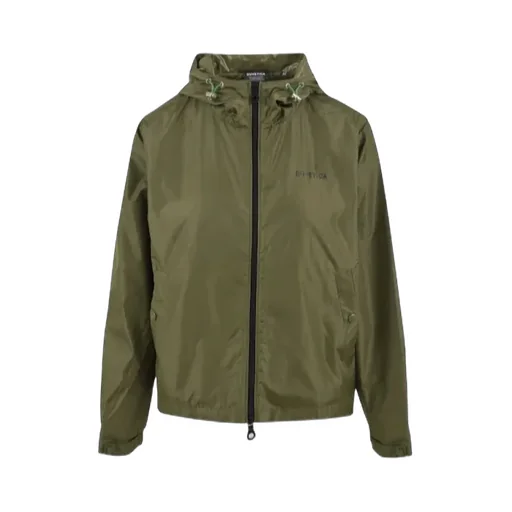 Hooded Long-Sleeved Casual Jacket