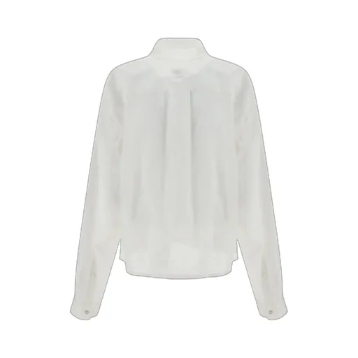 Long-Sleeved Wrap Shirt