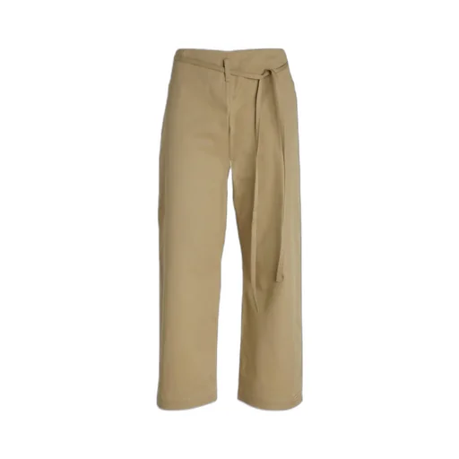 Quira Belted Cropped Trousers