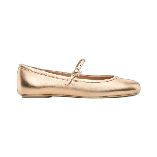 Carla Buckled Ballerina Shoes