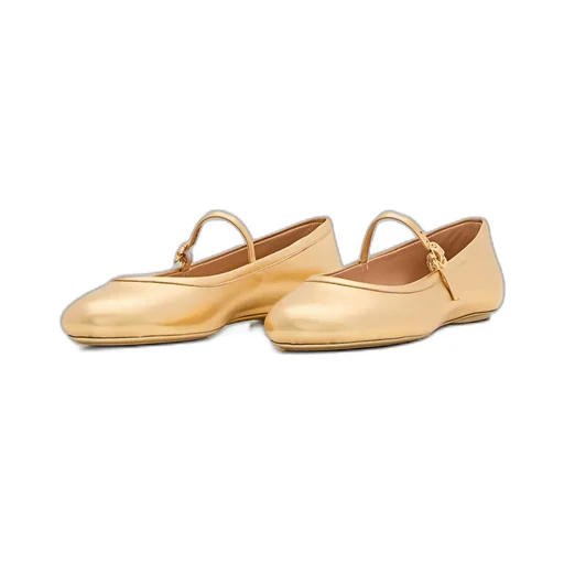 Carla Buckled Ballerina Shoes