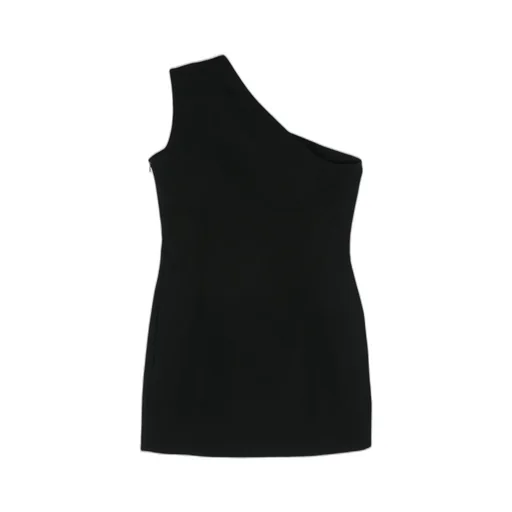 Balmain One Shoulder Mini Skirt