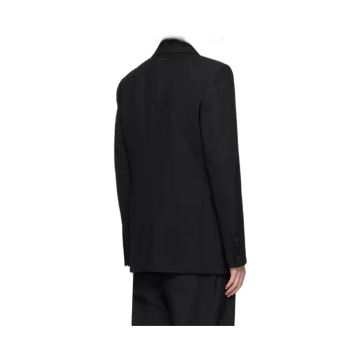 Slim Single-Breasted Suit Jacket