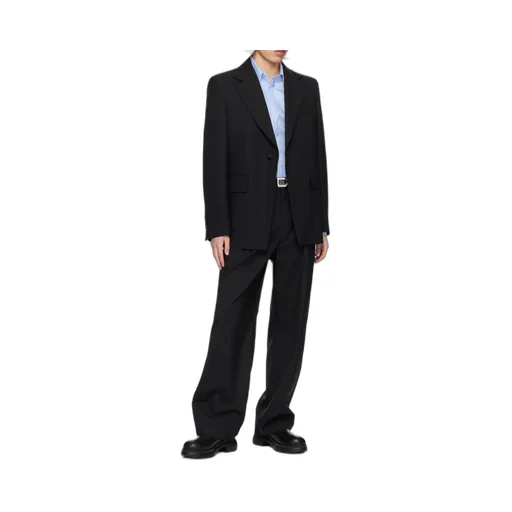 Slim Single-Breasted Suit Jacket