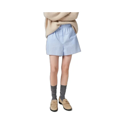 Miu Miu Logo-Plaque Slip-On Loafers