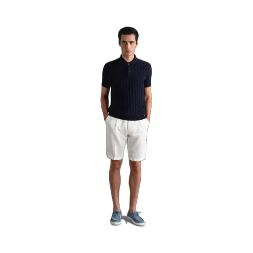 Paul & Shark Cotton-Linen Bermuda Shorts