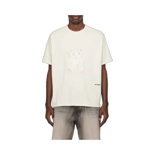 Plain Jersey Short-Sleeved T-Shirt