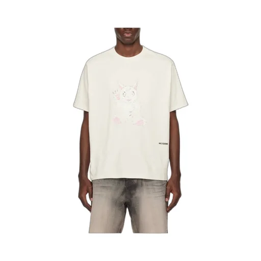 Plain Jersey Short-Sleeved T-Shirt