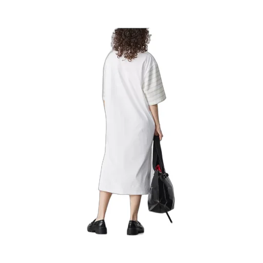 Graphic-Print Midi T-Shirt Dress