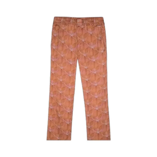 Elastic-Waist Casual Pants