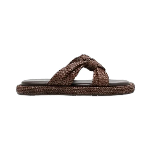 Dama Lido Faux-Leather Sandals