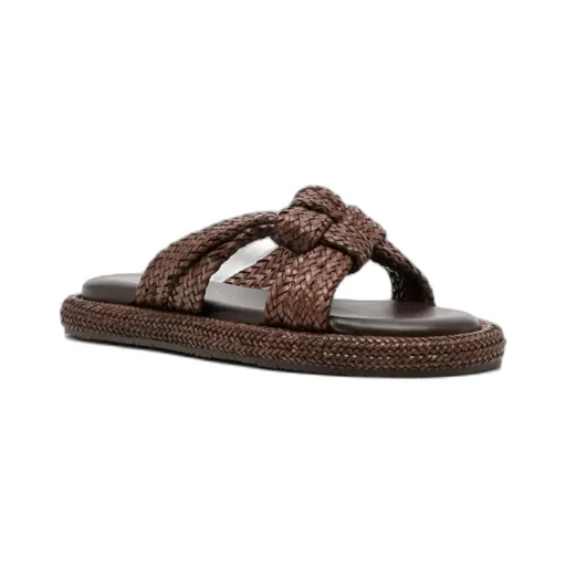 Dama Lido Faux-Leather Sandals