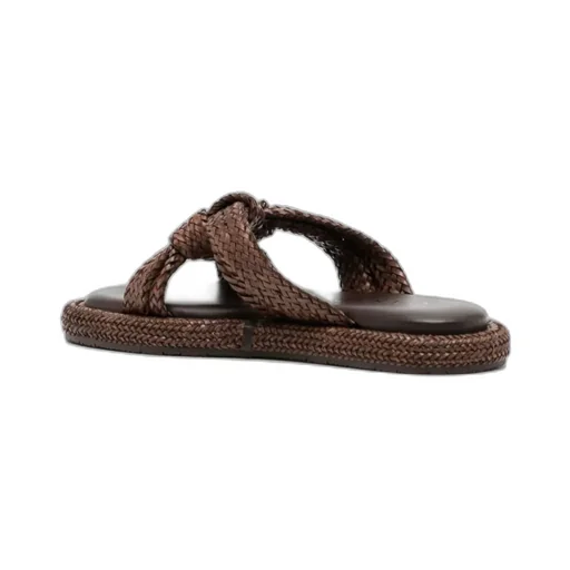 Dama Lido Faux-Leather Sandals