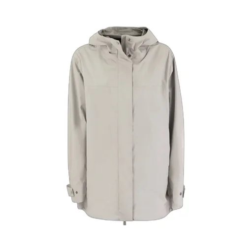 Herno Straight Hem Hooded Jacket
