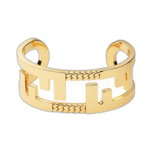 Gold-Coloured Metal Bangle