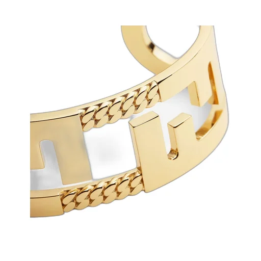 Gold-Coloured Metal Bangle