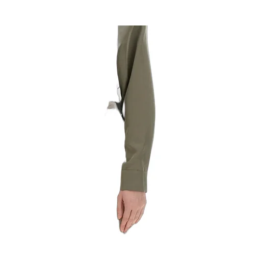 Alysi Cropped Ruffled Wrap Top