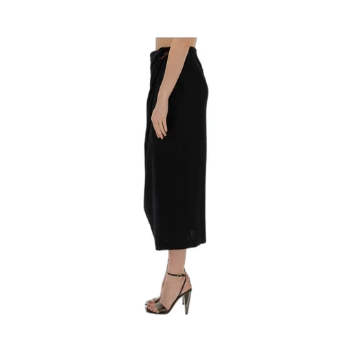 Alysi Twisted Midi Skirt