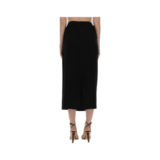 Alysi Twisted Midi Skirt