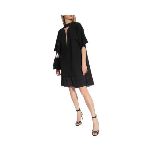 Victoria Beckham Frame Cut-Out T-Shirt Dress