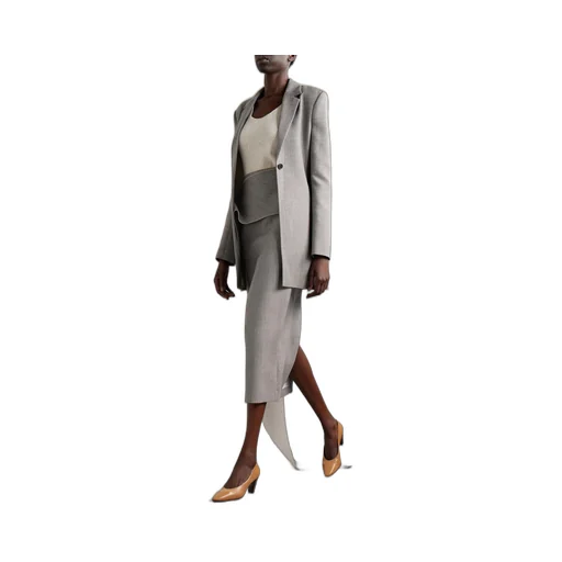 Long-Sleeved Suit Coat