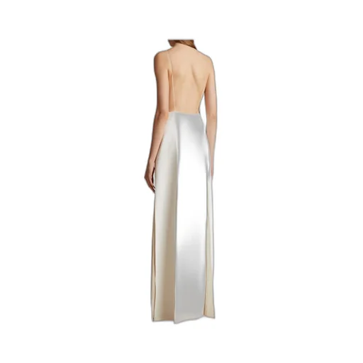 Khaite The Nonya V-Neck Sleeveless Dress