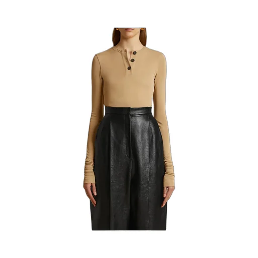 Khaite The Janelle Long-Sleeved Bodysuit