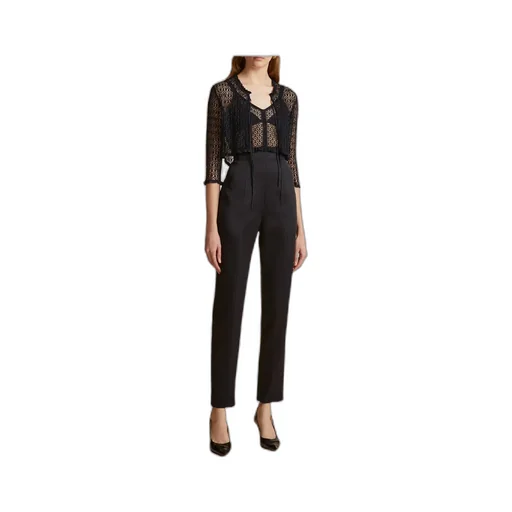 High-Waisted Pipe Pants